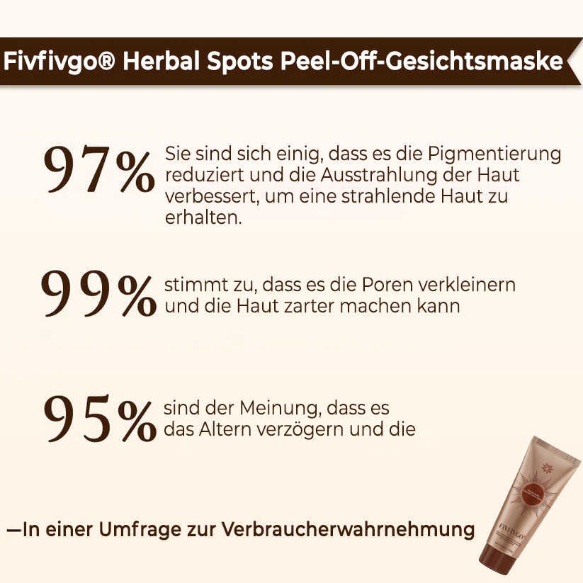 Fivfivgo® Herbal Spots Peel-Off-Gesichtsmaske