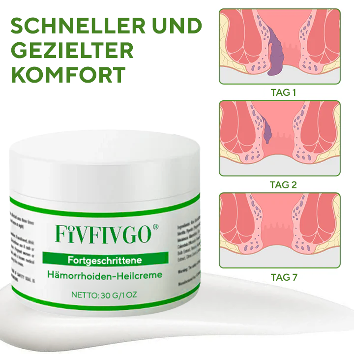 Fivfivgo® Fortgeschrittene Hämorrhoiden-Heilcreme