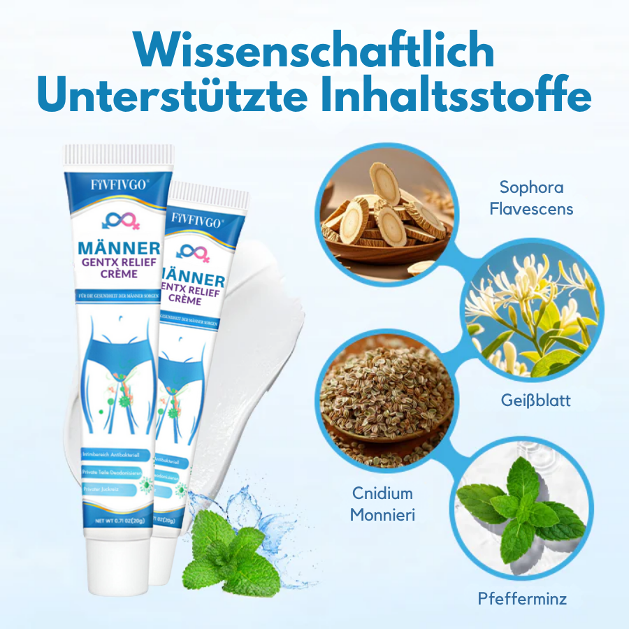 Fivfivgo® Männer GentX Relief-Creme