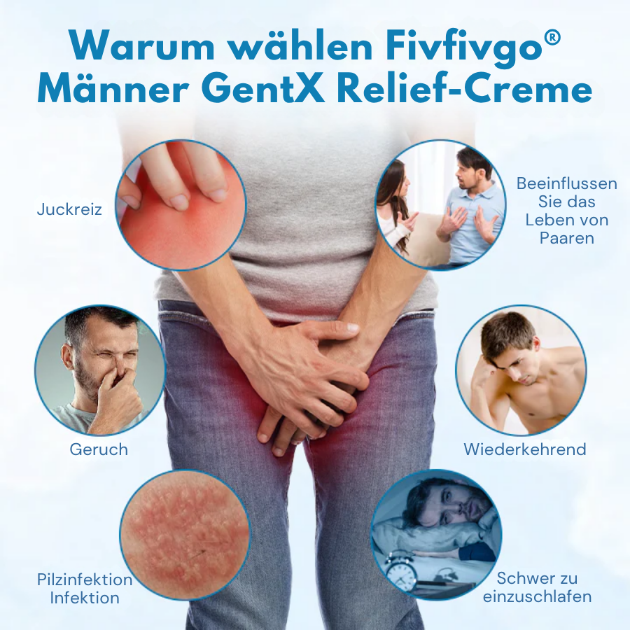 Fivfivgo® Männer GentX Relief-Creme