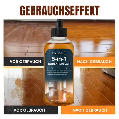 Fivfivgo® 5-in-1 Bodenreiniger | 🛡️5-Tage-Schutz | 👶🐾Sicher für Babys und Haustiere