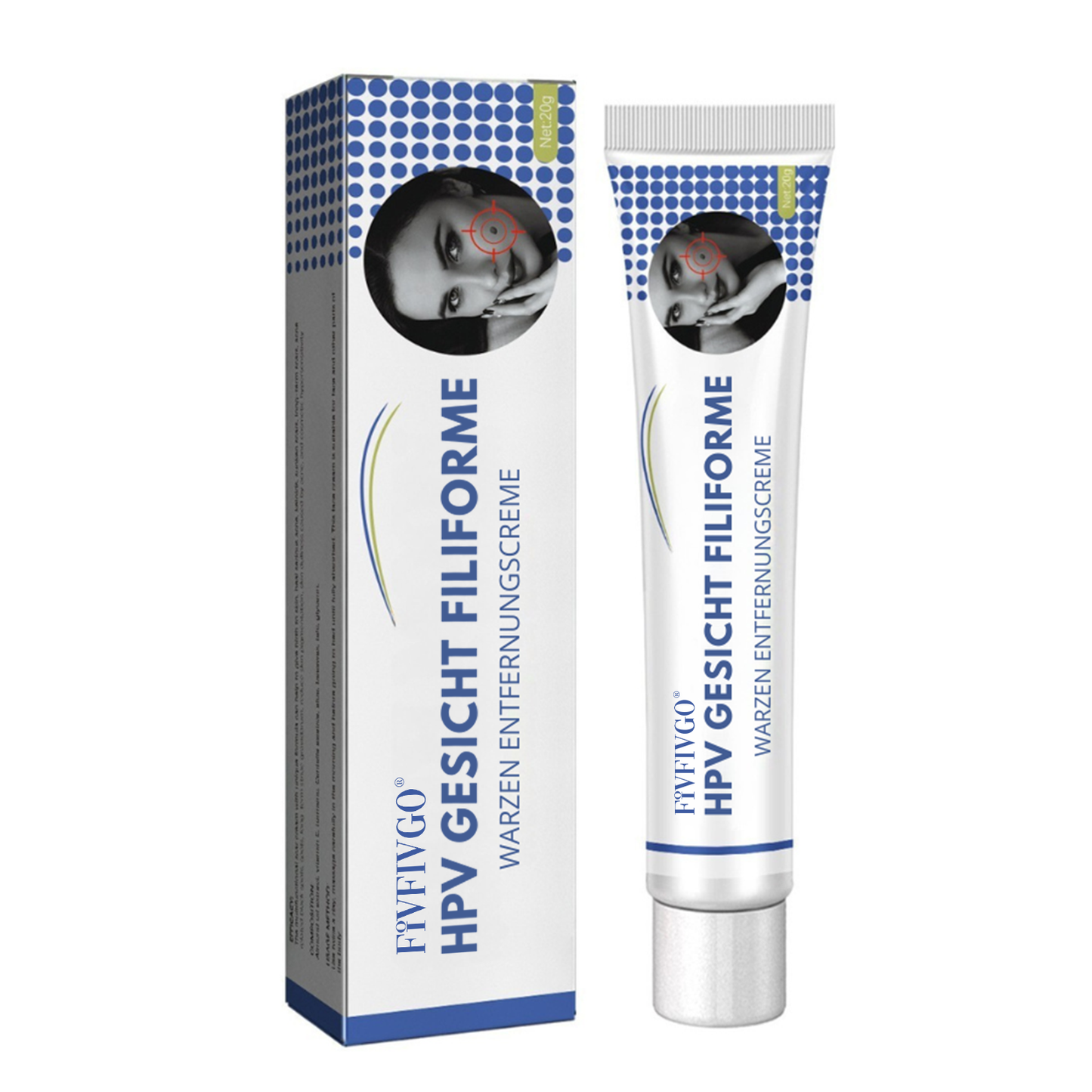 Fivfivgo® HPV Gesicht Filiforme Warzen Entfernungscreme
