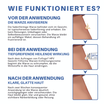 Fivfivgo® HPV Gesicht Filiforme Warzen Entfernungscreme