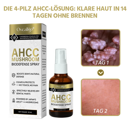 Oveallgo® AHCC Pilz-HPV-Genitalwarzen-Entfernungsspray