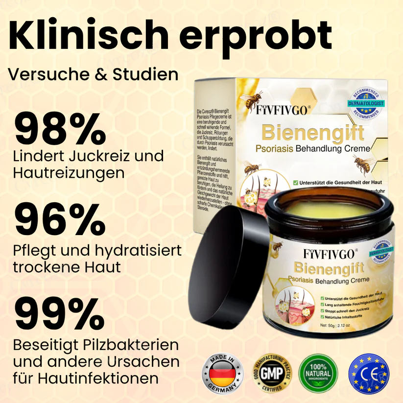 Fivfivgo® Bienengift Psoriasis Behandlung Creme