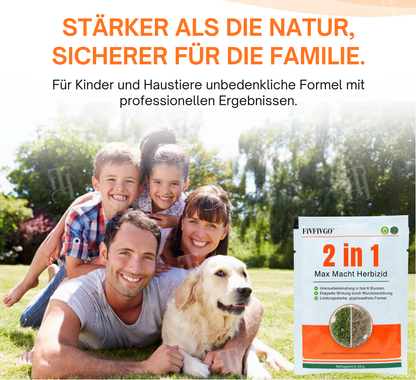 Fivfivgo® 2-in-1 Max Macht Herbizid ⚡️ Sehen Unkraut in 6 Stunden abstirbt