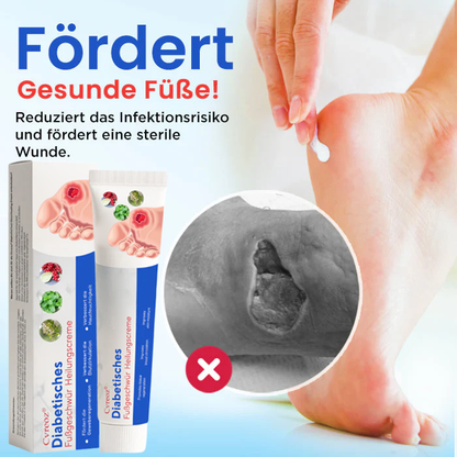 Cvreoz® Diabetisches Fußgeschwür  Heilungscreme