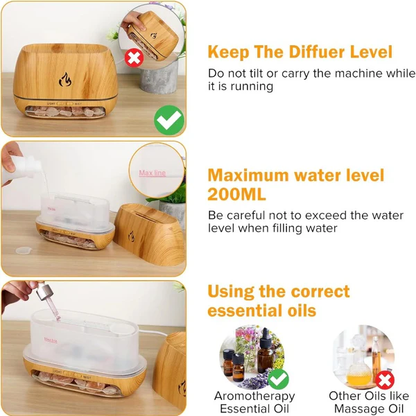 Himalayasalz-Stein-Duft-Diffusor