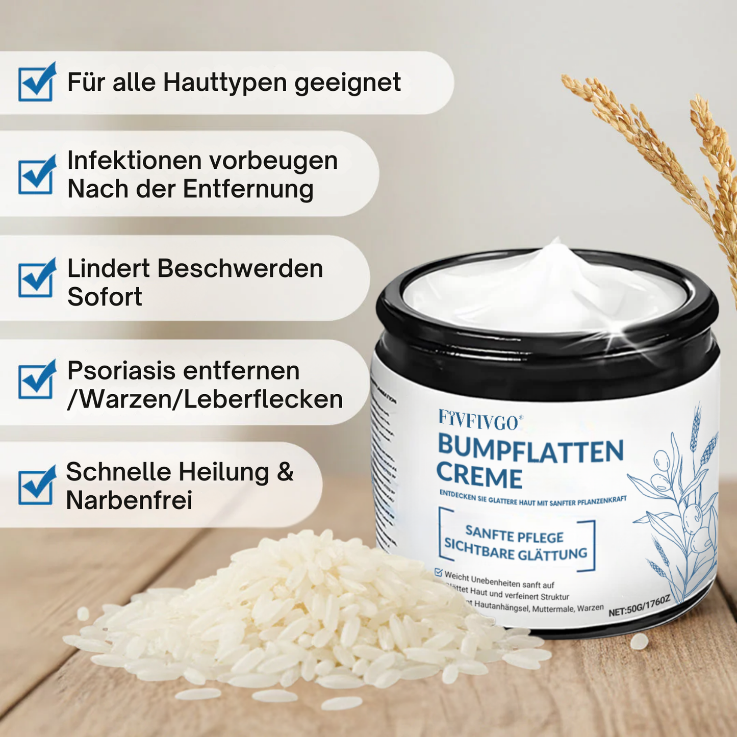 Fivfivgo® BumpFlatten Creme