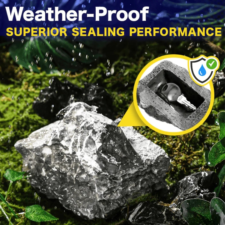 Realistischer Outdoor-Schlüsselverstecker Rock