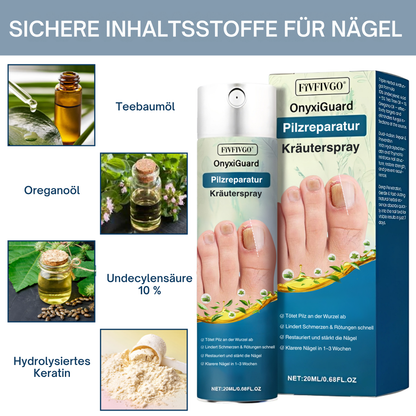 Fivfivgo® OnyxiGuard Pilzreparatur Kräuterspray