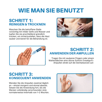 Oveallgo® Nanolipo Genital Warzen Klinische Ampullen PRO