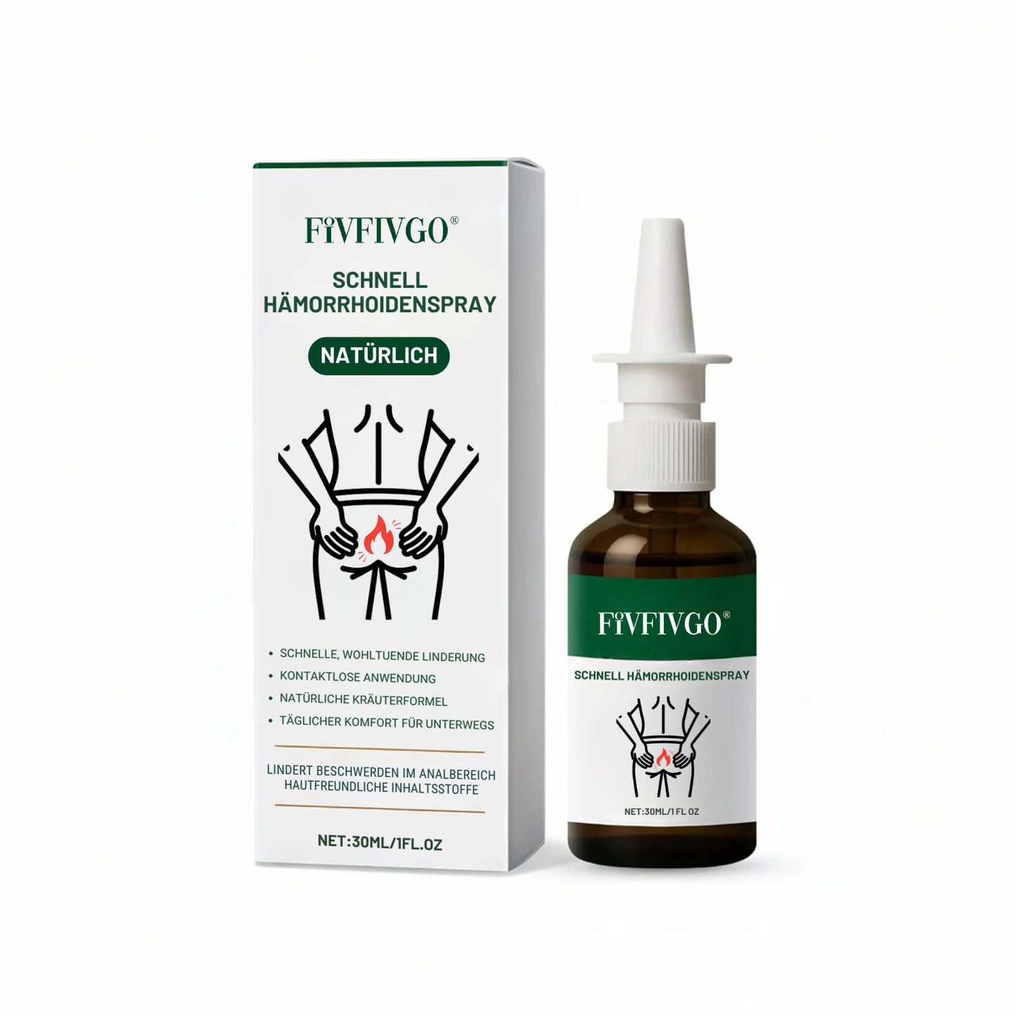 Fivfivgo® Schnell Hämorrhoidenspray