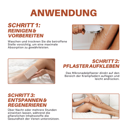 NovaRX® VeinTarget Nanotech-Mikronadelpflaster