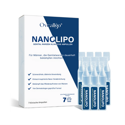 Oveallgo® Nanolipo Genital Warzen Klinische Ampullen PRO