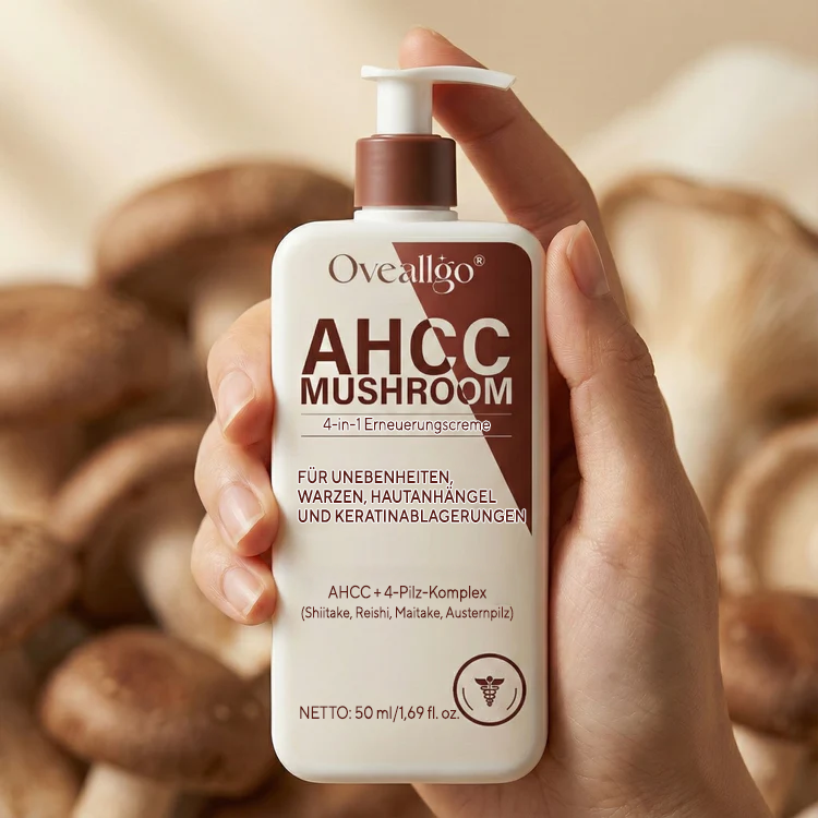 Oveallgo® AHCC Mushroom 4-in-1 Erneuerungscreme
