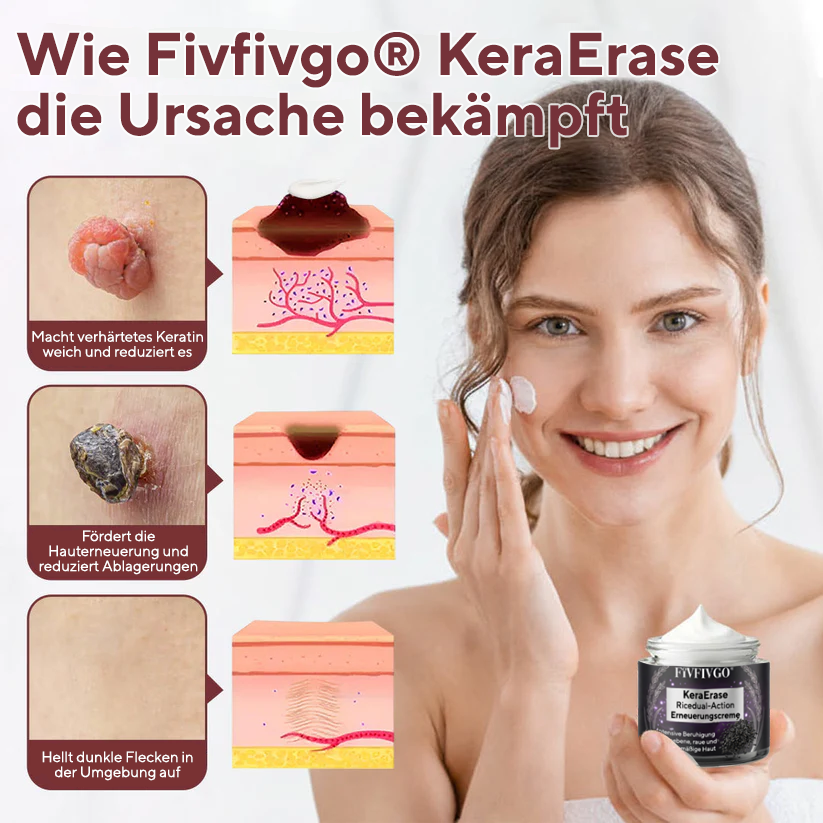 Fivfivgo® KeraErase Ricedual-Action Erneuerungscreme