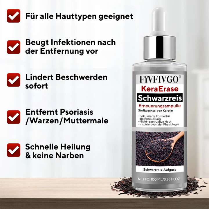 Fivfivgo® KeraErase Schwarzreis-Erneuerungsampulle