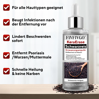 Fivfivgo® KeraErase Schwarzreis-Erneuerungsampulle