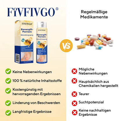 Fivfivgo® Bienengift-Psoriasis-Behandlungsspray