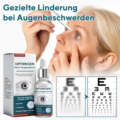 Fivfivgo® OptiRegen Nano-Augenserum 🔥 FDA-zertifiziert (klinisch erwiesen zur Wiederherstellung des Sehvermögens bei Katarakten, Presbyopie, trockenen Augen und mehr 👁️)