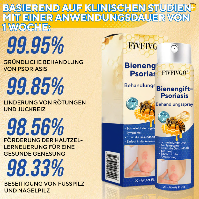Fivfivgo® Bienengift-Psoriasis-Behandlungsspray