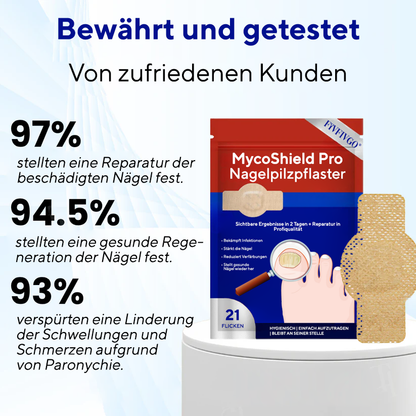 Fivfivgo® MycoShield Pro Nagelpilzpflaster 🏥 Sichtbare Ergebnisse in 2 Tagen + Reparatur in Profiqualität