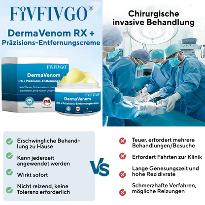 Fivfivgo® DermaVenom RX + Präzisions-Entfernungscreme