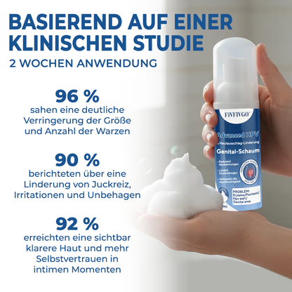 Fivfivgo® Advanced HPV & Hautausschlag-Linderung Genital-Schaum
