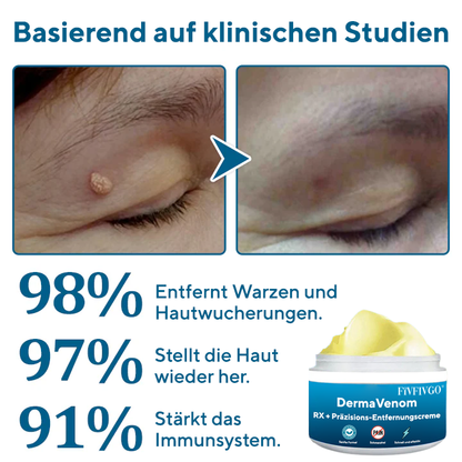 Fivfivgo® DermaVenom RX + Präzisions-Entfernungscreme