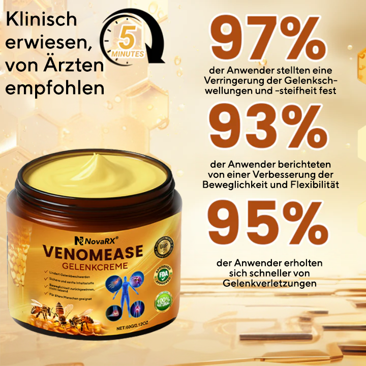NovaRX® VenomEase Gelenkcreme