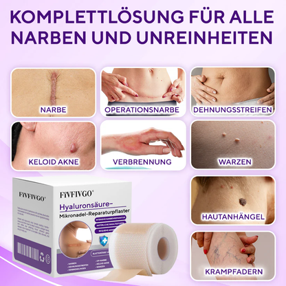 Fivfivgo® Hyaluronsäure-Mikronadel-Reparaturpflaster