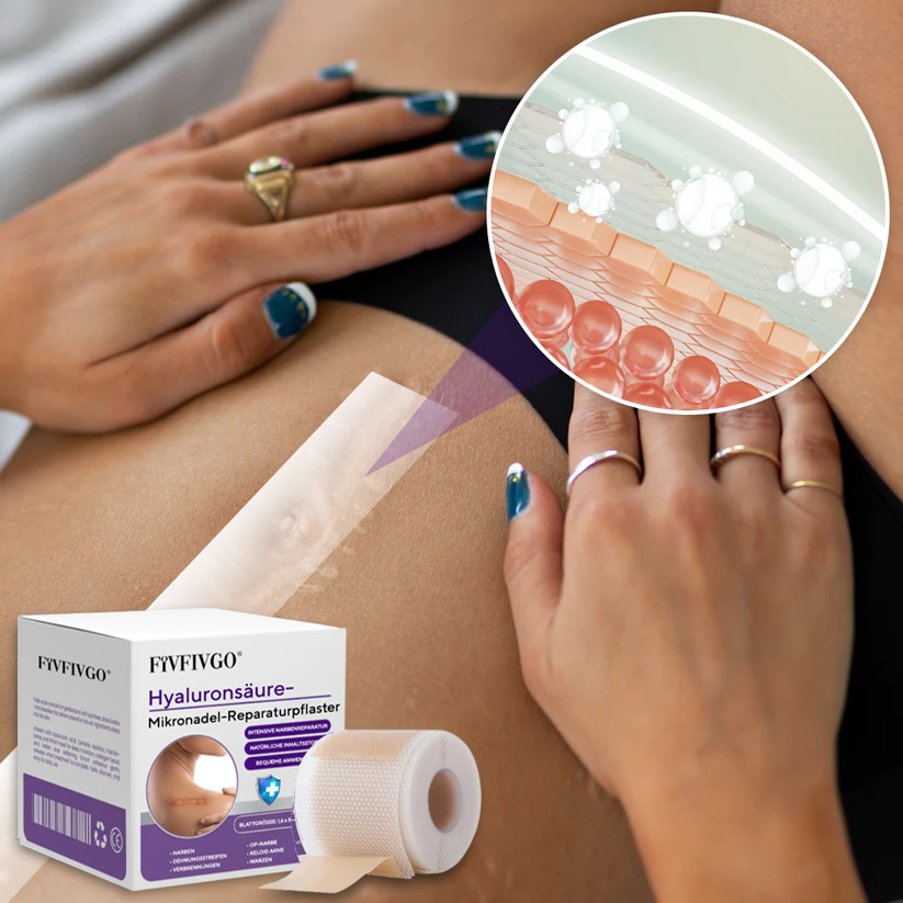 Fivfivgo® Hyaluronsäure-Mikronadel-Reparaturpflaster