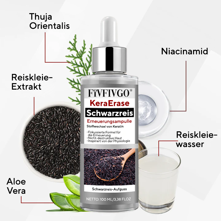 Fivfivgo® KeraErase Schwarzreis-Erneuerungsampulle