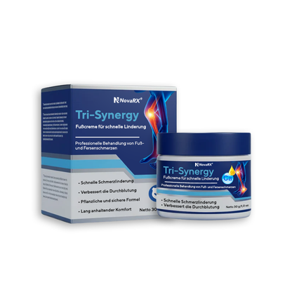 NovaRX® Tri-Synergy Fußcreme für schnelle Linderung