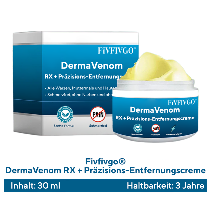 Fivfivgo® DermaVenom RX + Präzisions-Entfernungscreme