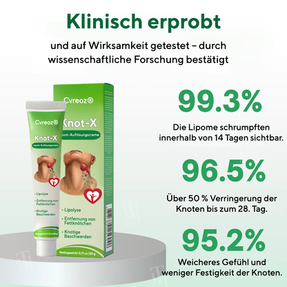 Cvreoz® Knot-X Lipom-Auflösungscreme
