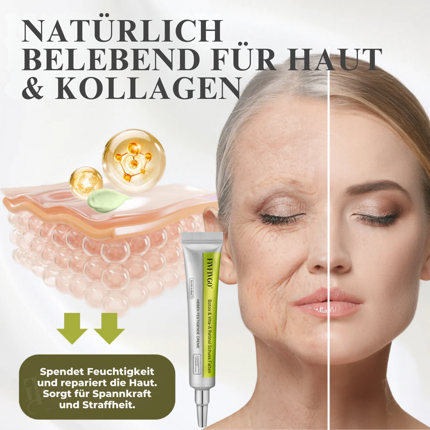 Fivfivgo® Botox & Vita-A Retinol Schuss Falten - Heben Festigende Creme