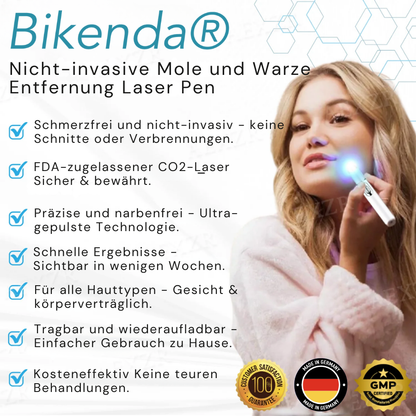 Bikenda® PRO Nicht-invasiv Leberfleck- und Warzenentfernungs-Laserstift