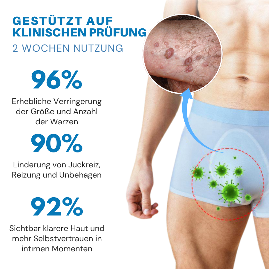 Oveallgo® HPV-Creme zur Linderung genitaler Warzen