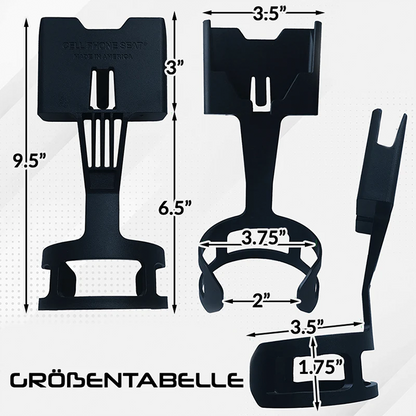 Telefon- und Becherhalterung